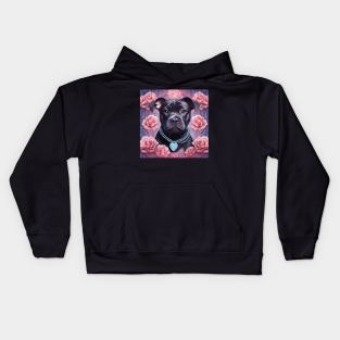 Staffy Rose Kids Hoodie